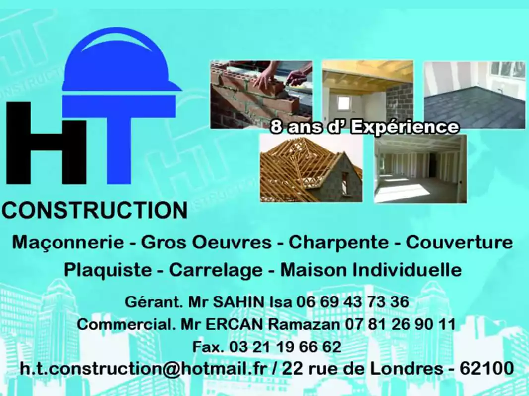 conception graphique pour HT construction  par Del'Concept