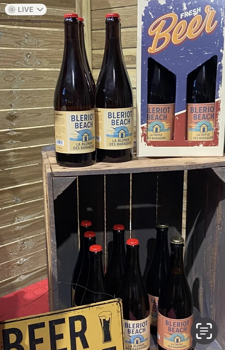 bières "blériot-beach" vs " sainte cécile plage"